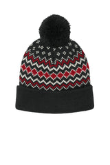 Port Authority® Alpine Pom Beanie