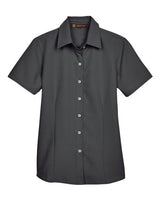 Harriton Women's Barbados Textured Camp Shirt