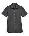 Harriton Women's Barbados Textured Camp Shirt