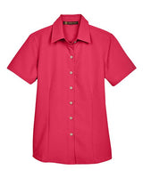 Harriton Women's Barbados Textured Camp Shirt