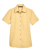 Harriton Women's Barbados Textured Camp Shirt