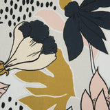 Stretch Cotton Sateen - Peach Parfait Floral - Pushing Up Daisies Print - Mood Exclusive Avenable Collection