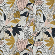 Stretch Cotton Sateen - Peach Parfait Floral - Pushing Up Daisies Print - Mood Exclusive Avenable Collection