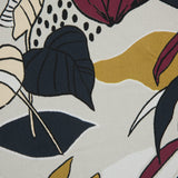Stretch Cotton Sateen - Red Plum Floral - Pushing Up Daisies Print - Mood Exclusive Avenable Collection