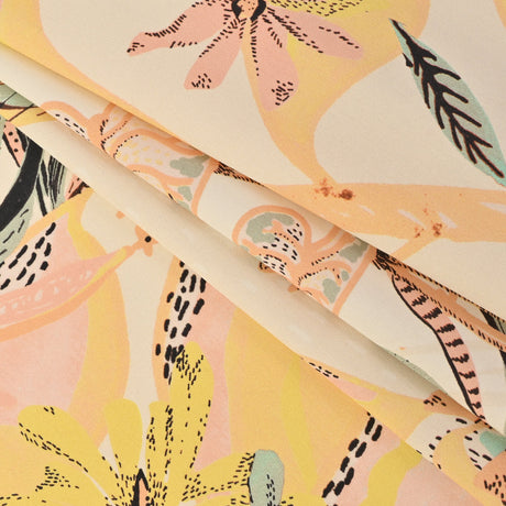 Mood Exclusive Aromatic Reverie Peach Stretch Cotton Sateen