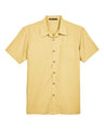 Harriton Men's Barbados Textured Camp Shirt