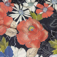 Mood Exclusive Pink and Parisian Night Floral Phantasmagoria Stretch Cotton Sateen