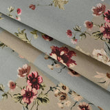 Mood Exclusive Ornamental Divergence Sky Blue and Gray Cotton Lawn