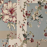 Mood Exclusive Ornamental Divergence Sky Blue and Gray Cotton Lawn