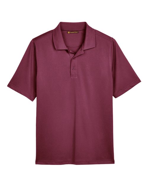 Harriton Men's Advantage Snag Protection Plus Polo