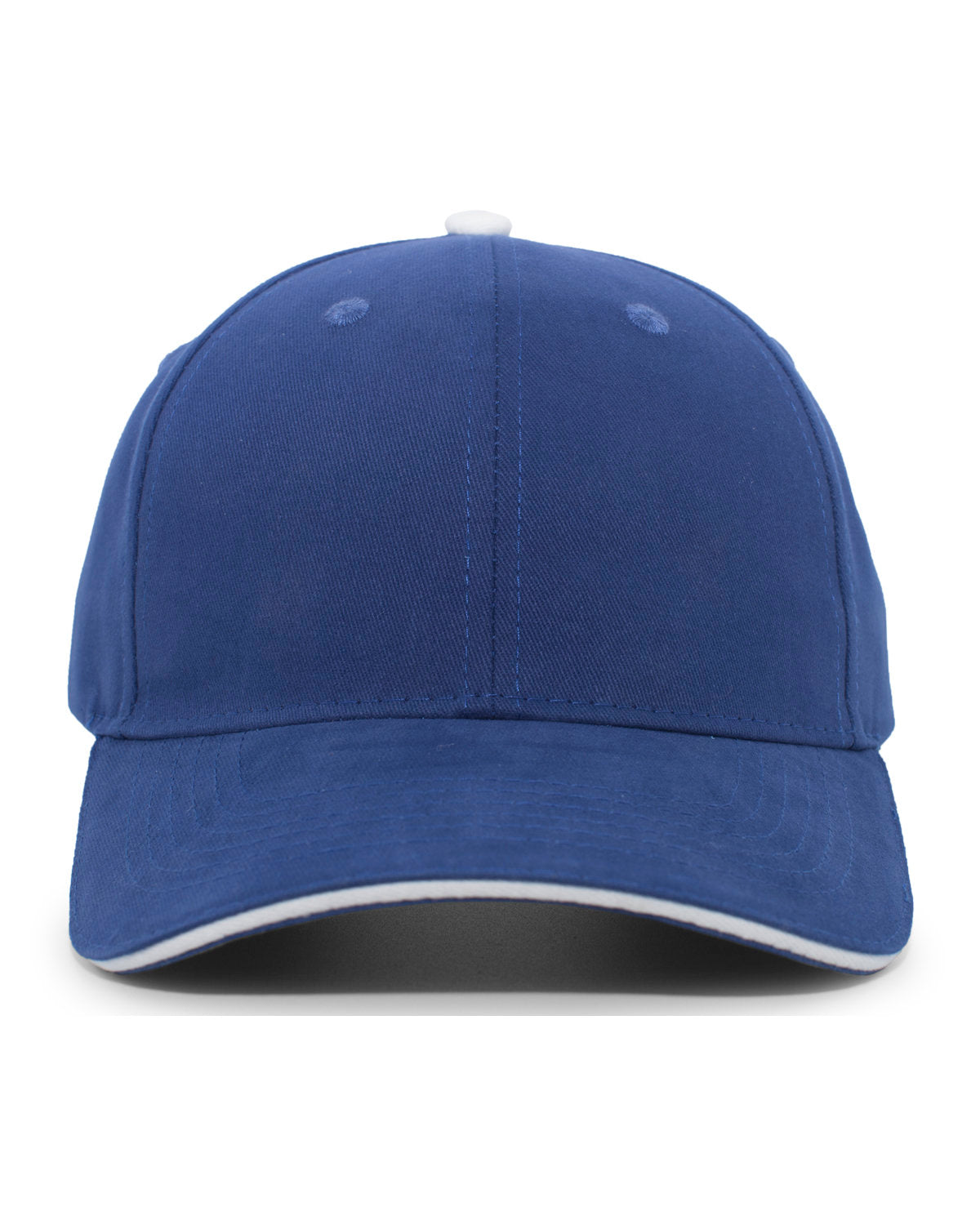 Brushed Twill Cap With Sandwich Bill