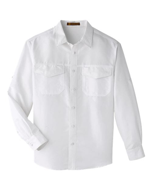 Harriton Men's Key West Performance Staff Shirt
