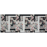 Mood Exclusive La Vie en Rose Black Stretch Cotton Sateen