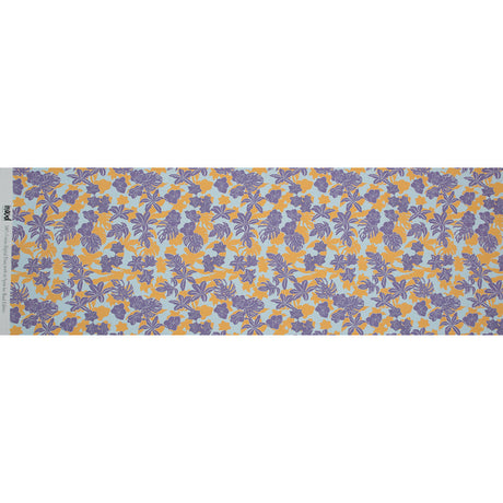 Mood Exclusive Renacimiento de la Humildad Purple and Yellow Cotton Poplin
