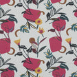 Cotton Poplin - Pink Sorbet Shapes and Flowers - Midnight Swing Print - Mood Exclusive Avenable Collection