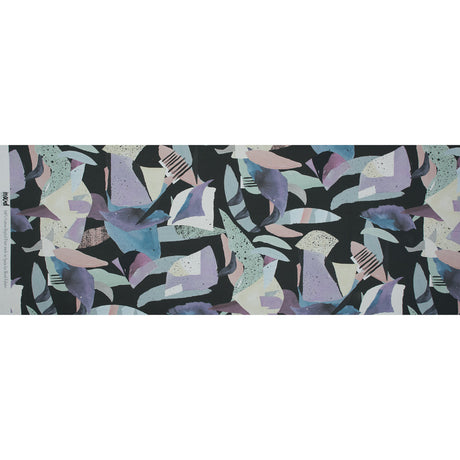 Mood Exclusive Purple Haze Black Cotton Poplin