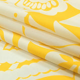 Cotton Poplin - Yellow Floral - Implicacion de la Sinceridad Print - Mood Exclusive Avenable Collection