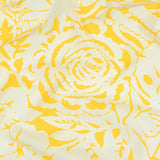 Cotton Poplin - Yellow Floral - Implicacion de la Sinceridad Print - Mood Exclusive Avenable Collection