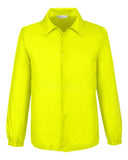 Team 365 Unisex Zone Protect Coaches Jacket