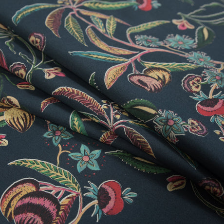 Mood Exclusive Wonka and the Chocolate Fabric Dark Gray Cotton Poplin