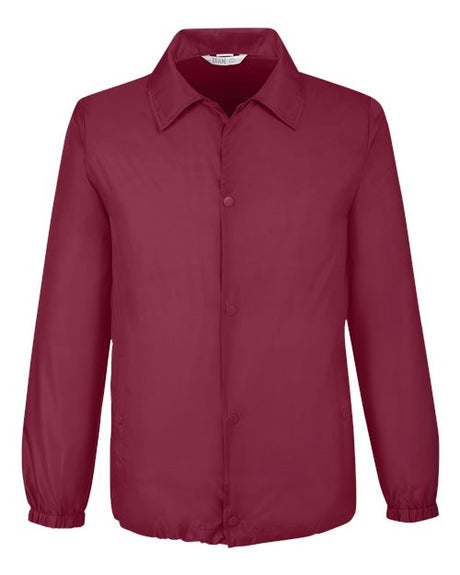 Team 365 Unisex Zone Protect Coaches Jacket