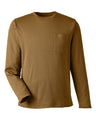 Harriton Unisex Charge Snag and Soil Protect Long Sleeve T-Shirt