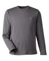 Harriton Unisex Charge Snag and Soil Protect Long Sleeve T-Shirt