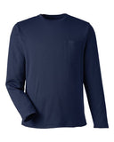 Harriton Unisex Charge Snag and Soil Protect Long Sleeve T-Shirt