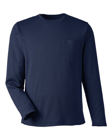 Harriton Unisex Charge Snag and Soil Protect Long Sleeve T-Shirt