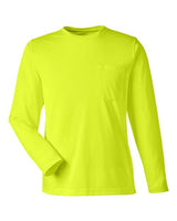Harriton Unisex Charge Snag and Soil Protect Long Sleeve T-Shirt