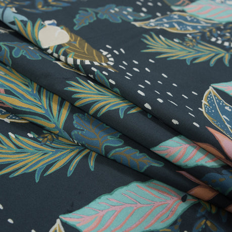 Mood Exclusive Isola Avventura Midnight Blue Cotton Poplin