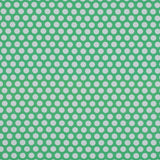 Cotton Poplin - Green and White Polka Dots - Dipping Dots Print - Mood Exclusive Avenable Collection