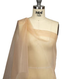 Stiff Polyester Organdy - Doe - Rhiannon Collection