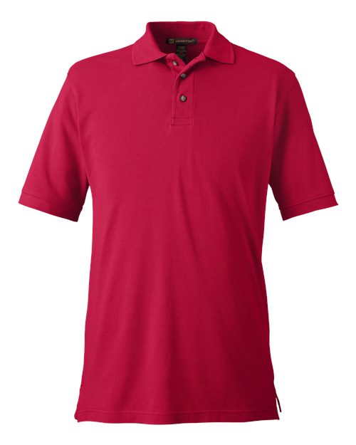 Harriton Men's Pique Polo