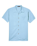 Harriton Men's Bahama Cord Camp Shirt