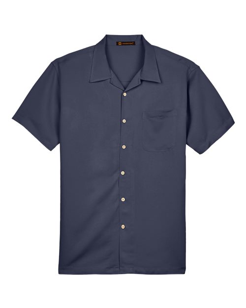 Harriton Men's Bahama Cord Camp Shirt