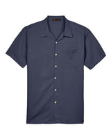Harriton Men's Bahama Cord Camp Shirt