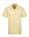 Harriton Men's Bahama Cord Camp Shirt