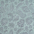 Rose Gold and Seafoam Luxury Paisley Metallic Brocade