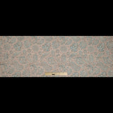 Mint and Gold Luxury Paisley Metallic Brocade