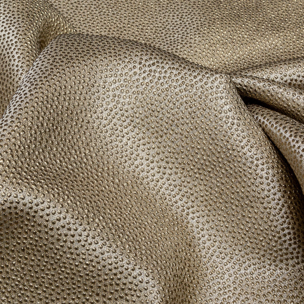 Metallic Gold Cheetah Spotted Luxury Brocade