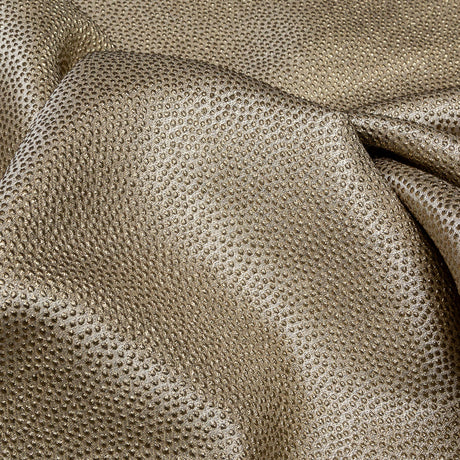 Metallic Gold Cheetah Spotted Luxury Brocade