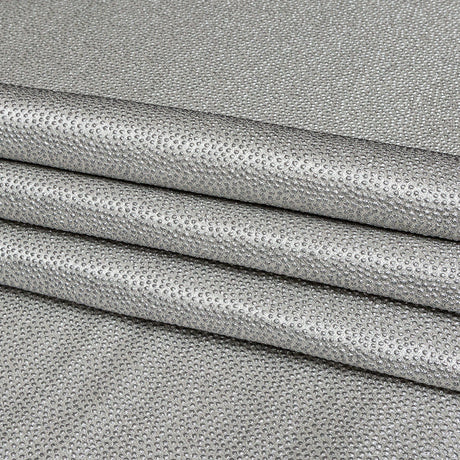 Metallic Silver Cheetah Spotted Luxury Brocade