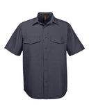 Harriton Men's Key West Short Sleeve Performance Staff Shirt
