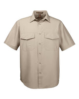 Harriton Men's Key West Short Sleeve Performance Staff Shirt