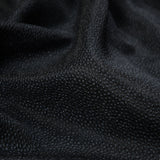 Metallic Navy and Black Cheetah Spotted Luxury Brocade