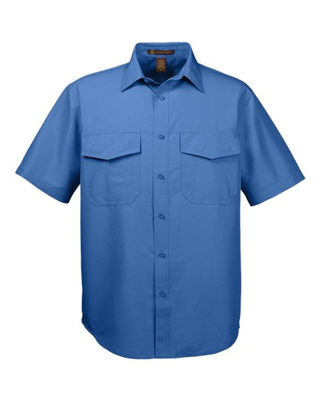 Harriton Men's Key West Short Sleeve Performance Staff Shirt