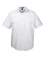 Harriton Men's Key West Short Sleeve Performance Staff Shirt