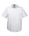 Harriton Men's Key West Short Sleeve Performance Staff Shirt