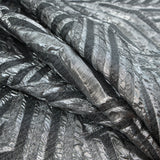 Silver Luxury Geometric Metallic Brocade